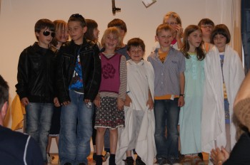 Die Kinder der Jungschargruppe Kirchbach
